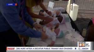 It's a rematch one year in the making. Seth Bohnhoff and Amanda Brennan go head-to-head again in a race to change a doll's diaper the fastest. But unlike last year, Seth now has experience with a real baby. He's looking for redemption. #NexstarNation #NexstarFDOC2025 | WCIA 3 News