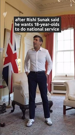 Rishi Sunak responds to national service backlash