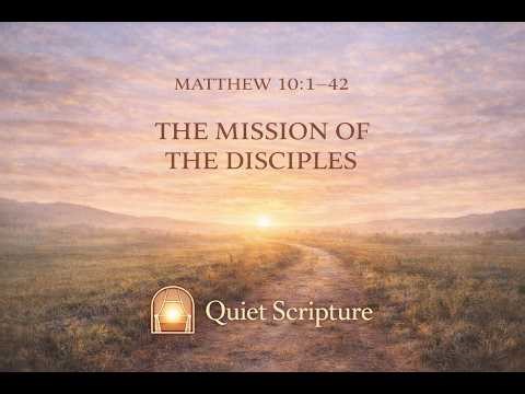 Matthew 10:1–42 — The Mission of the Disciples | Calm Scripture for Daily Listening
