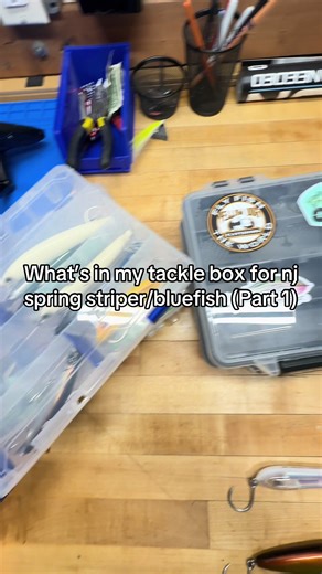 What's in My Tackle Box for NJ Spring Striper & Bluefish