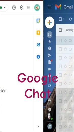 GOOGLE CHAT — Where it appears in Gmail (Don't you see it?)