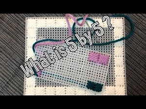 🟩 What Is A 5 by 5? | Tutorial | Plastic Canvas