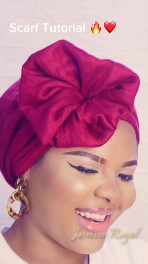 Quick & Easy Headwrap/ Scarf Tutorial you should try