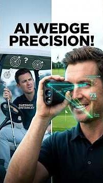 Improve Your Precision on Approach Shots with Golf Rangefinder AI Measurement #golf #golfgear