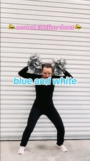 Looking for a neutral sideline chant or tryout chant? I’ve got you! 🫶🏼📣 #cheerlife #cheerleading