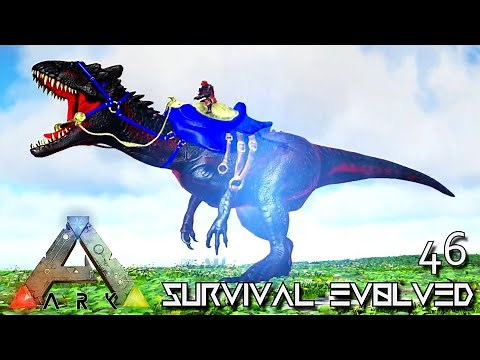 ARK: SURVIVAL EVOLVED - CELESTIAL ALLOSAURUS BEAST !!! | PRIMAL FEAR ISO CRYSTAL ISLES E46