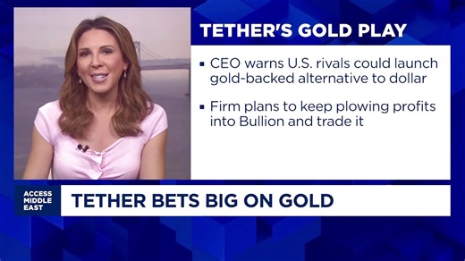 Tether is stacking physical gold as bullion surges to fresh all-time highs