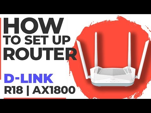✅ How to Set Up D-Link R18 | How to Setup D-Link AX1800 R18 WiFi Router