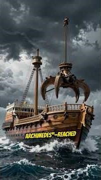 Archimedes’ War Machines: Defending Syracuse⚔️⚒️#history #reels #shorts #archimedes #facts #viral