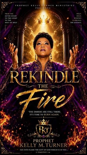 Rekindle the Fire 🔥 | Fan Into Flame the Gift of God | Prophet Kelly M. Turner #faith #miraclepower
