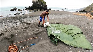 228K views · 4K reactions | Three Days Camping and Building a Saltwater Hot Tub on the Beach!  #camping #outdoor #hottub | Fisherman's Life | Facebook