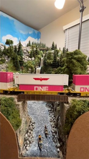 ONE Train. Modular Model HO Layout 1/13/2026