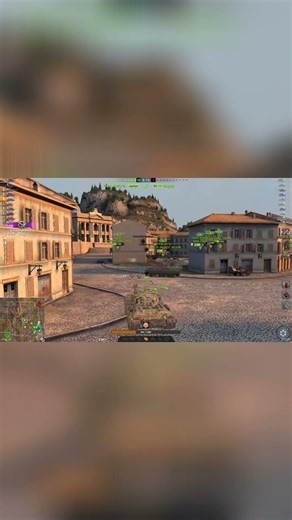 Epic Tank Battle EXPLODES City Streets! See the Chaos! #shorts