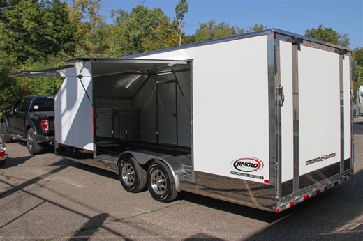No Reserve: 2020 JIMGLO Elite Enclosed Trailer