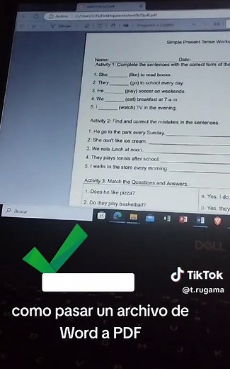 Cómo convertir un archivo de Word a PDF fácilmente