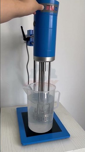 Precision Control: Stepless Speed Regulation on Laboratory JRJ-300 Homogenizer #homogenizer