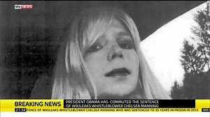 President Obama has commuted the 35-year sentence of Chelsea Manning, the soldier jailed for leaking info to Wikileaks | Sky News