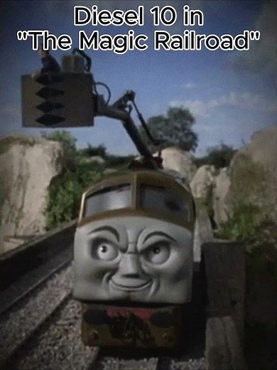 Diesel 10 in Day Of The Diesel's Vs The Magic Railroad!!