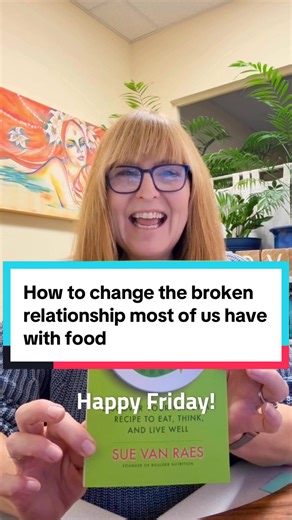 For this first #WeekendWisdom of the New Year, Sue Van Raes helps us reframe the complicated relationship we have with food and focus on how we want to feel. Her book, FOOD AND FREEDOM, is the perfect kickstart to a healthier body—and mind—in 2026.@unicornblessingbrigade @Sue Van Raes #antidiet #booktok #mindfuleating #FunctionalNutrition