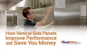 Commercial Kitchen Vent Hood - Side Panels & Field Wrappers