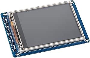 ILI9341 3.2 inch TFT LCD Display Screen Module 3.3V Resistive Touch Panel 320x240 w/SD Card Slot for Mega-2560 only