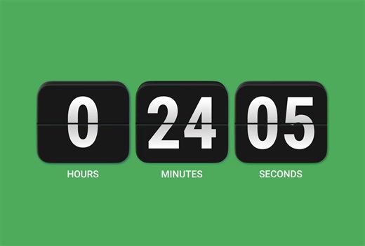 Flip Clock Animation