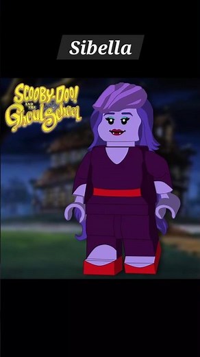 Sibella Dracula from Scooby-Doo and the Ghoul School! #lego #legominifigures #legoart #susanblu