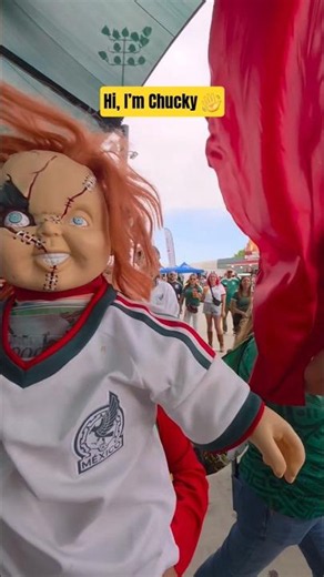 Wanna Play?! 🔥 #chucky #chuckydoll #horrorfans