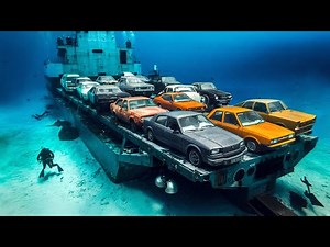 Lost Carrier Ship From 1980 Found Sunken—With Vintage Cars Still on Deck!