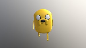 Jake the Dog - Adventure Time (Fan art) - Download Free 3D model by TH3WICK3D1