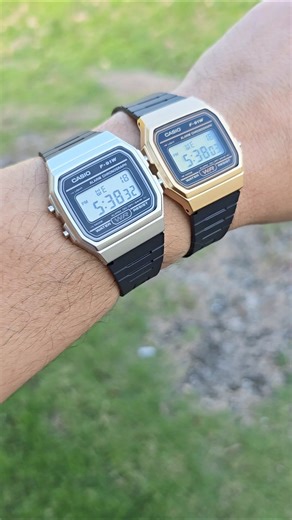 Casio F-91W Gold or Silver 🤔
