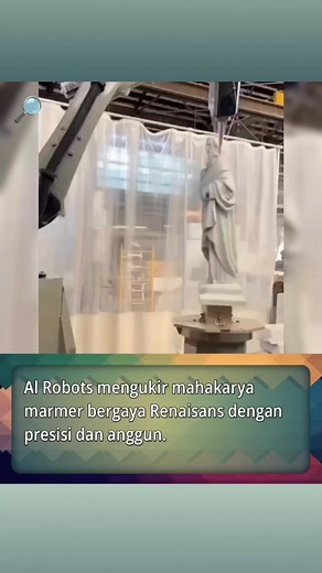 Monumental Labs sedang mendefinisikan ulang seni patung - di mana Al dan robotika berpadu sempurna dengan keahlian klasik. Robot cerdas mereka mengukir mahakarya marmer bergaya Renaisans dengan presisi yang memukau dan detail yang realistis, semuanya dengan biaya yang jauh lebih rendah daripada biaya tradisional. Setiap karya kemudian disempurnakan oleh seniman manusia yang terampil, memastikan setiap patung tetap mempertahankan kehangatan dan jiwanya. Ini adalah perpaduan yang kuat antara tekno