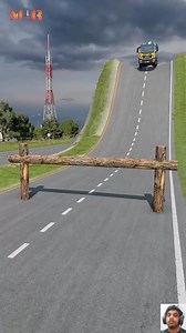 300K views · 1.3K reactions | Ambulance Van & Buses vs Log Trap #beamngdrive #mcqueen #cars #Game #Gameplay #Gamers #GTAV #FBviralgame #fail #beamngdrive #bus | Gaming Mir | Facebook