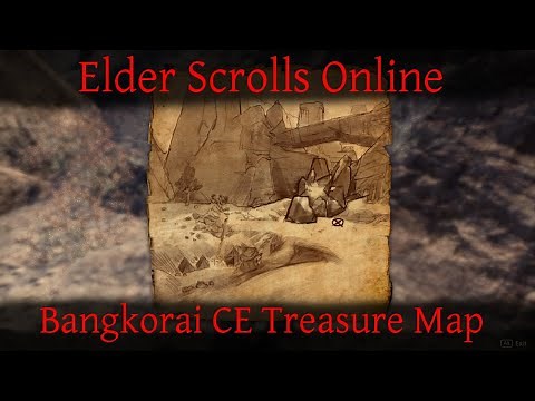 Bangkorai CE Treasure Map [Elder Scrolls Online] ESO