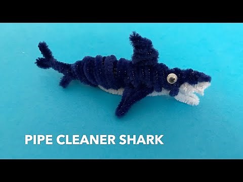 How to Make a Pipe Cleaner Shark