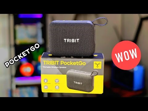 Tribit PocketGo - Soundtest "A REAL PORTABLE BT SPEAKER!"