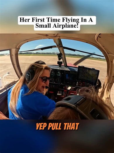 Her First Time Flying In A Small Airplane! - Part 2 #aviation #pilot #travel #femalepilot
