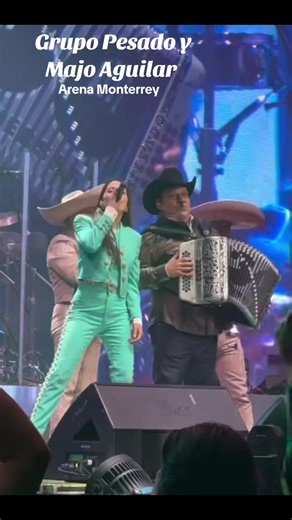 Dueto Impactante de Grupo Pesado y Majo Aguilar