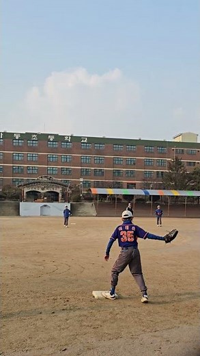 가동초등학교 야구부 포지션 플레이어 캐치볼 퍼포먼스 영상 x 2025 한국초등야구 현장체크
