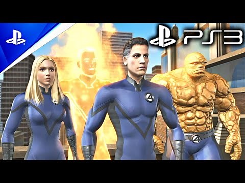 Fantastic Four Rise of the Silver Surfer - PS3 Gameplay