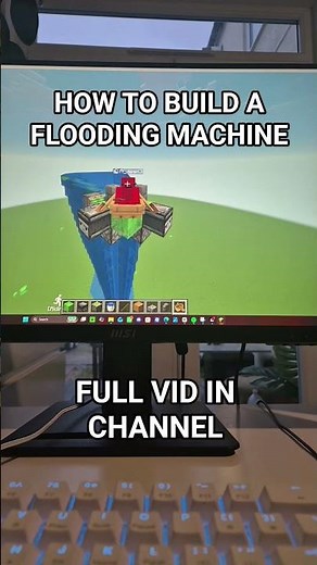 HOW TO BUILD A FLOODING MACHINE FOR DONUT SMP #donut #donutsmp #minecrafttutorial #minecraft