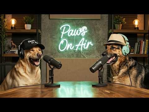Paws On Air Funny Dogs Podcast LIVE 24/7