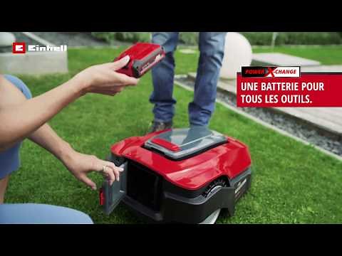 Einhell présente son Robot tondeuse Power X-Change Freelexo
