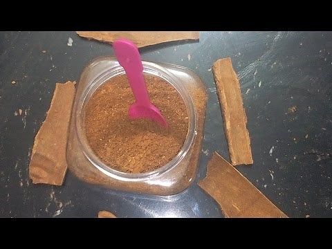 home made cinnamon powder