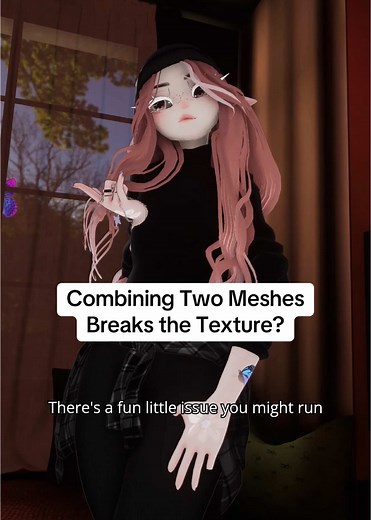 Fixing Solid Color Issues in VRChat Meshes