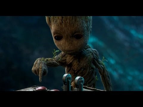 Marvel’s Guardians of the Galaxy Vol. 2 (2017) – Baby Groot Button Bomb Scene