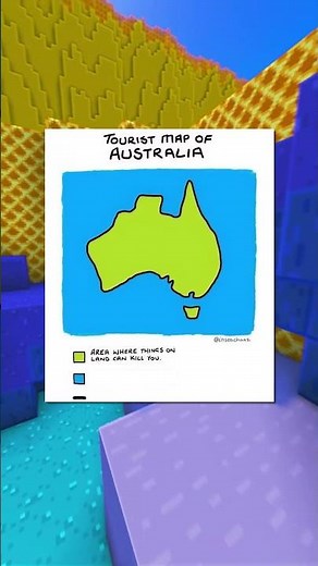 Australia Map Simplified