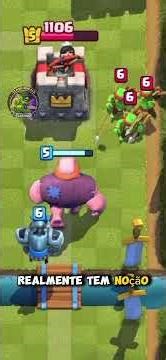 Olha a jogabilidade desse cara #clashroyale #clashgui #arena3