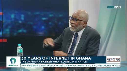 "The internet began as an ARPA project in advanced countries before reaching us," — Prof. Nii Narku Quaynor shares insights on the origins of the internet and how it came to Ghana. Watch here: https://www.youtube.com/live/FiXyDl8nSJc?si=Y_Iax0bMaFQdiE7m #PointofView with Bernard Avle | Citi 97.3 FM