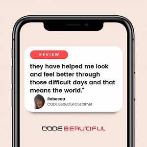 Find out why Rebecca swears by CODE Beautiful…👀 The reviews reveal the secrets to our high customer return rate..❤️ Don't forget we have a 14 day money-back guarantee and there's up to 45% off our kits at the moment using code: BF24, link in the comments 👇🏻 #beauty #cosmetics #makeup #customerreview #makeupover40 | CODE Beautiful